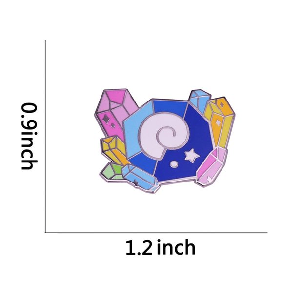 Animal Crossing Accessories Animal Crossing Fossil Enamel Pin